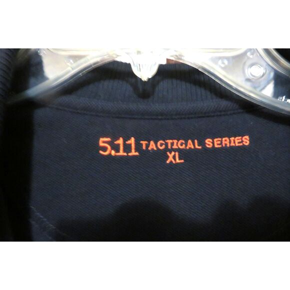 511 Tactical Shirt Mens XL Black Polo Performance Golf Casual Flex Stretch - Picture 2 of 4